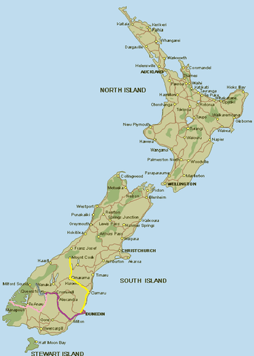 Itinéraire NZ1