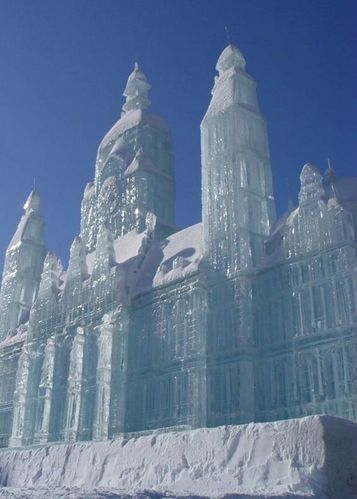 sculpture de glace