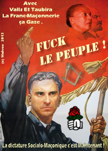 Valls et Taubira propagande socialiste