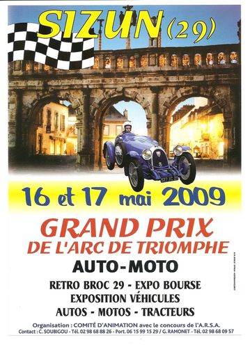 affiche gp sizun 2009