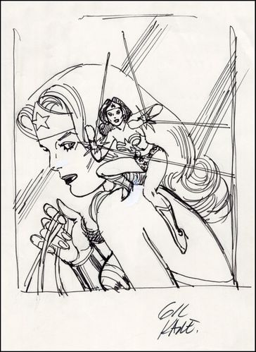 GilKane OriginalSketch WonderWoman303 100