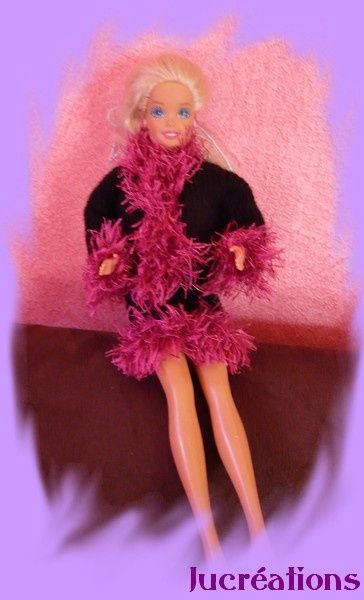 Barbie noir et fushia2