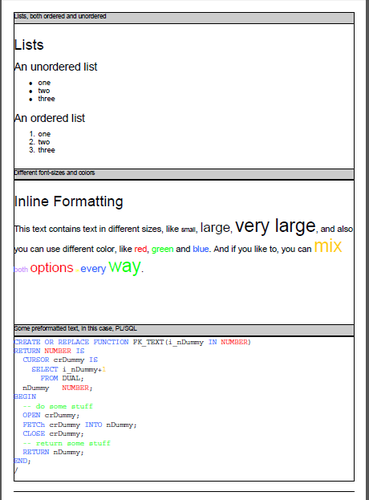 jrxml html