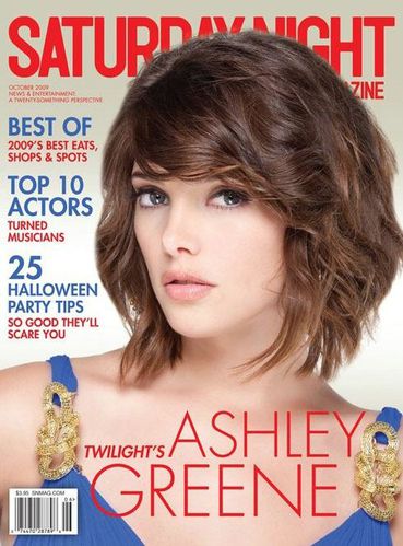 ashley greene saturday night magazine cover