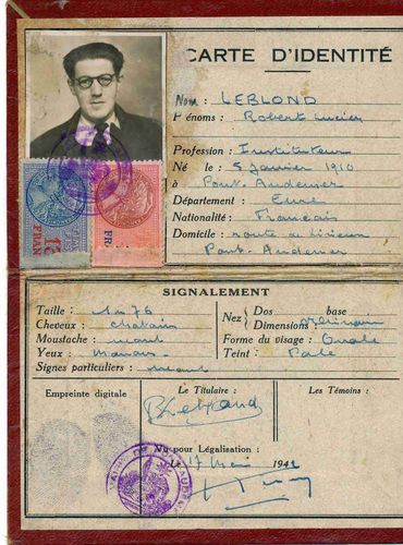ceux du surcouf carte d'identité
