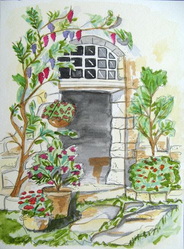 2eme-aquarelle-PORTE-A-LA-GLYCINE-2000.JPG