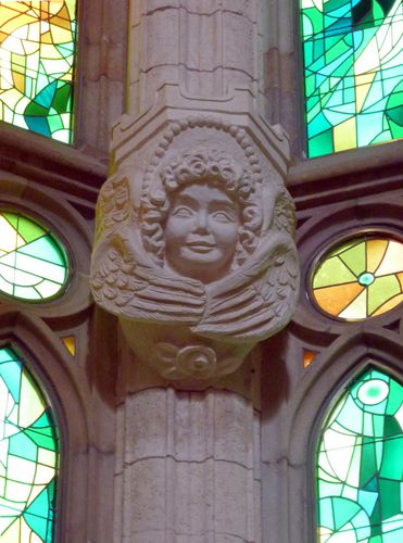 Sagrada Familia cul de lampe