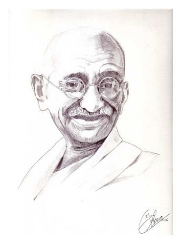 Portrait Gandhi