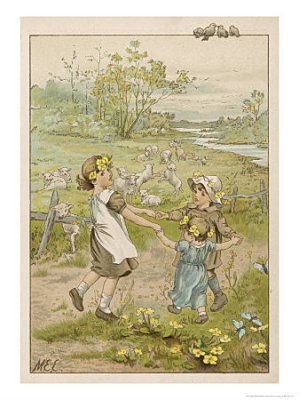 10117111-Ring-O-Roses-circa1880-Affiches