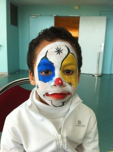 maquillage enfant clown