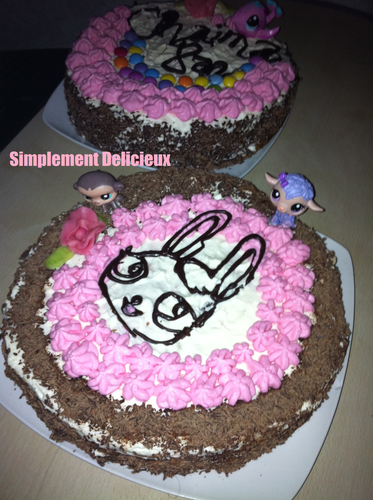 gateau anniv pet shop