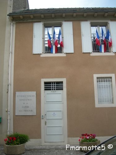 Sous-préfecture de Florac.