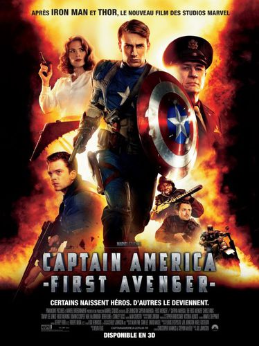 Captain America Affiche FR