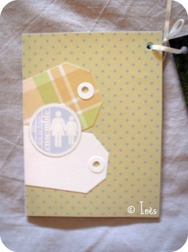 Scrap'Inès Mini Album Bébé Garçon Clean and Si-copie-12