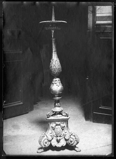 chandelier pascal en bronze XVIIème siècle