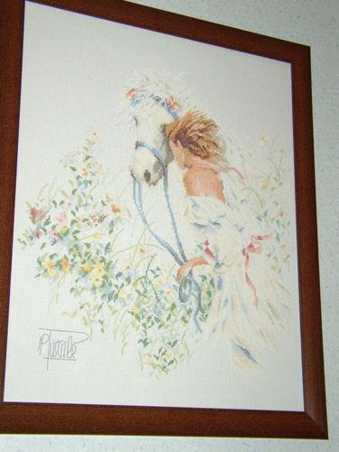 Horse and Flowers Lanarte