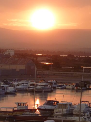 Le Barcarès Coucher de soleil 1