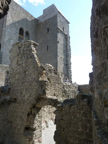 Quéribus le donjon