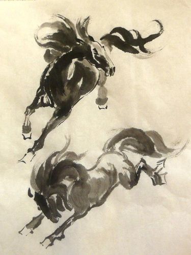 Lutin et monture en démesure Duo-de-chevaux-001