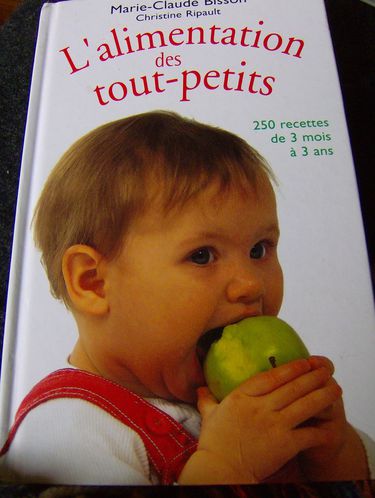 livre repas de bébé