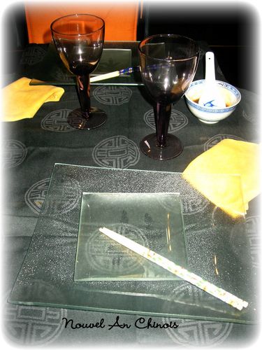 table chinoise
