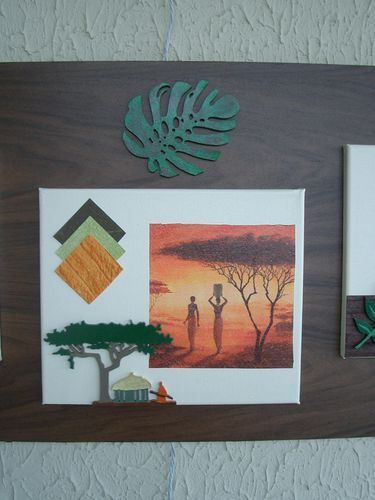 tableau africain colette