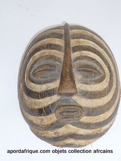 ancient mask kifwebe tribal art primitiv artarts premiers objets africains
