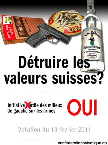 Affiche Udc Armes