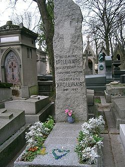250px-Tombe de Guillaume Apollinaire