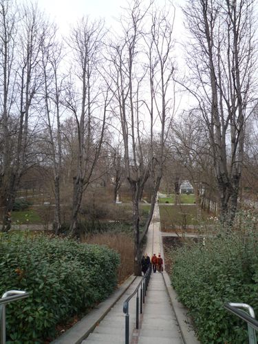 Parc de Bercy en hiver, Paris