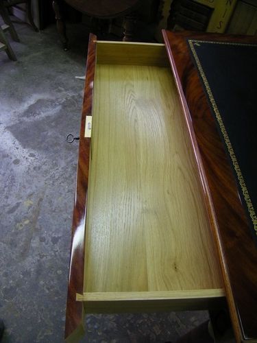 intérieur tiroir en chene naturel vernis