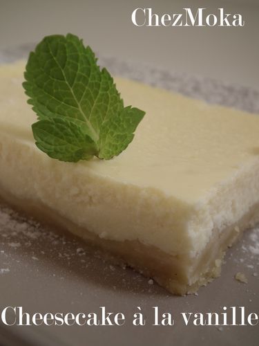 cheesecakevanillé