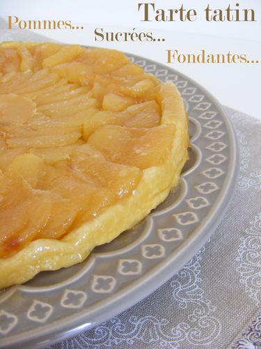 Tarte pommes tatin