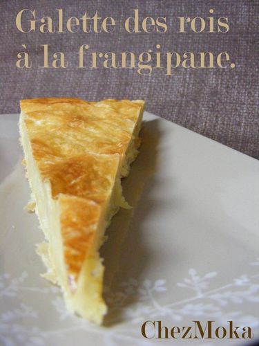 Galette des rois à la frangipane