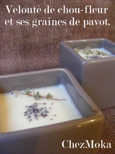 Velouté chou fleur