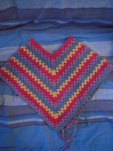 poncho crochet