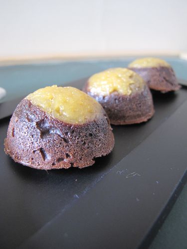 Fondant tomate. bouchées choc citron. radis 025