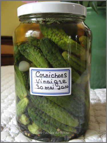 Cornichon au vinaigre