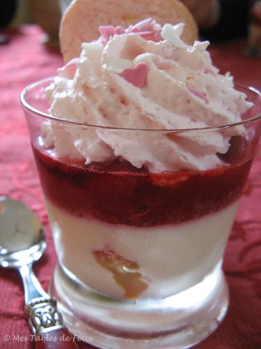 Trifle Ricotta framboises