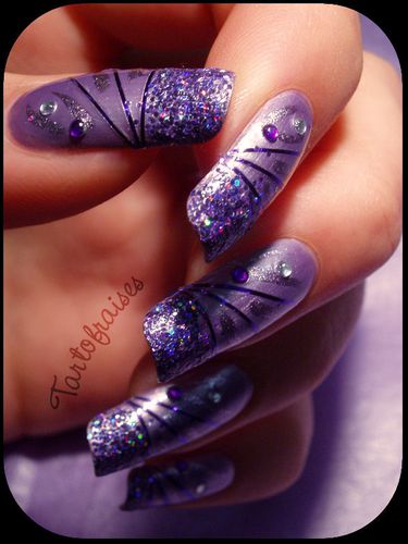 tartofraise nail art ongle vernis