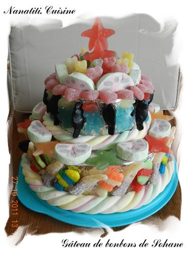 gâteau de bonbons de Sohane