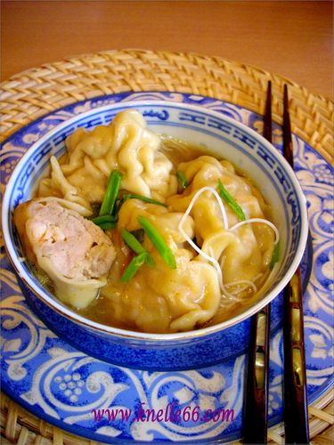 Soupe chinoise aux Raviolis 2
