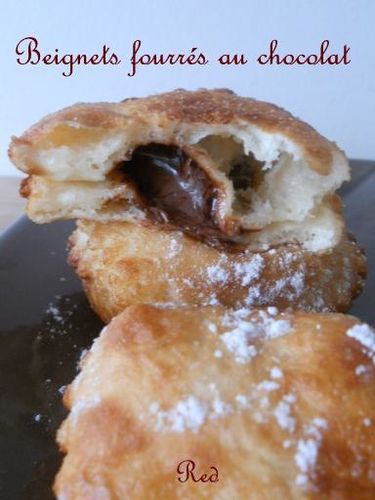 beignets fourrés