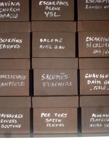 Mur de shoes