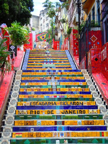 Escadaria Selaron-Rio de Janeiro
