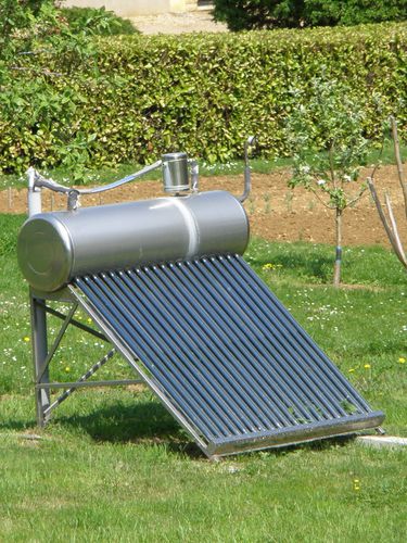 chauffe eau solaire jardin