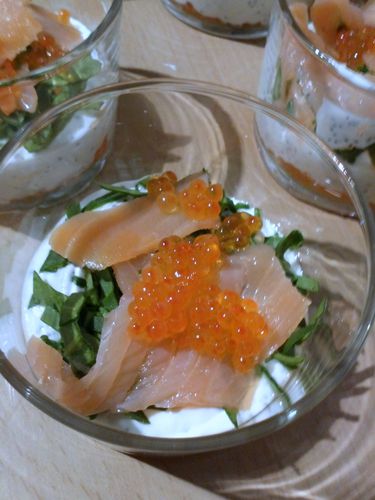 Verrine saumon pavot3