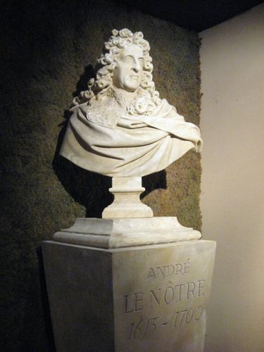 120 - Buste de Le Nôtre - Château de Vaux le Vicomte - Ma