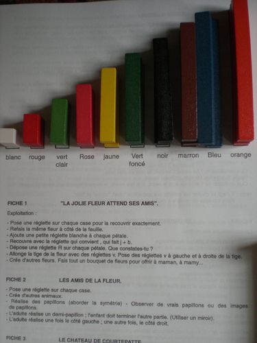 Les réglettes cuisenaire - Ma Prunelle