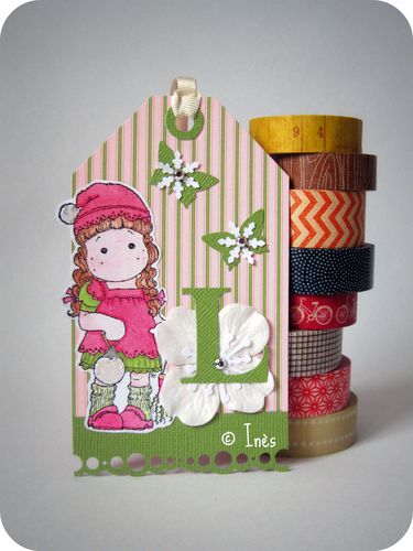 Scrap Inès Tags Petites filles Magnolia little girls (6)